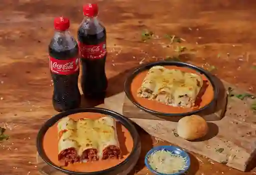 Especial | 2 Canelones + 2 Coca Cola