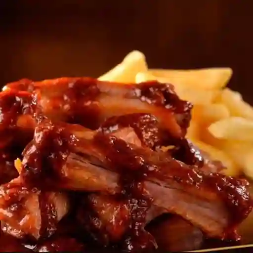 Costillas Bbq Mas Gaseosa 250ml