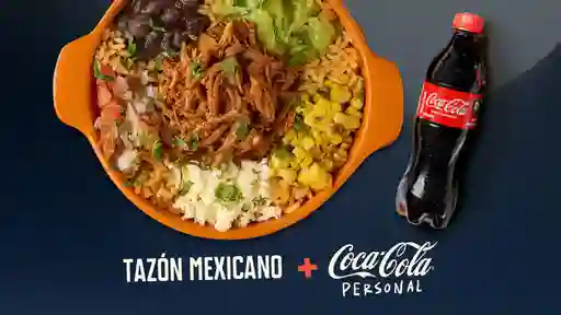 Tazon Cochinita Pibill + Coca Cola