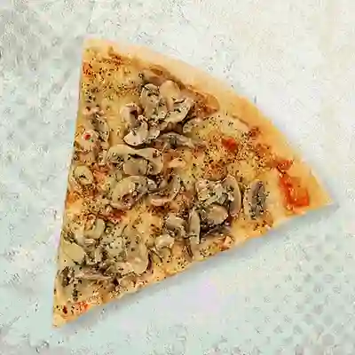Porcion Pizza Champinones