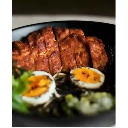 Ramen Shoyu De Pollo Frito En Panko