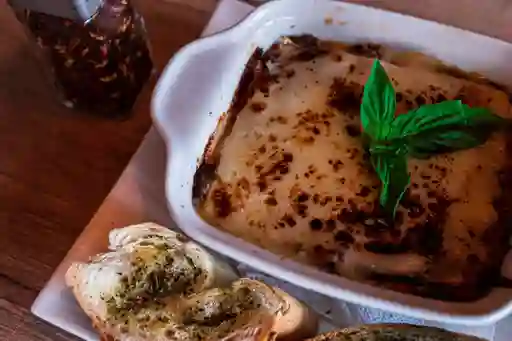 Lasaña Pollo Tocineta
