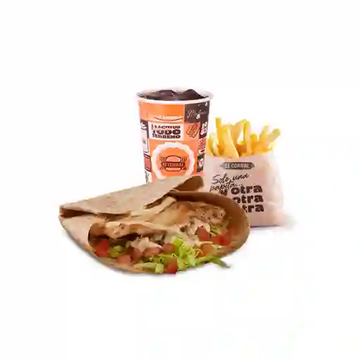 Wrap Pollo En Combo
