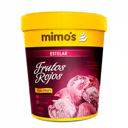 Litro Helado Estelar Frutos Rojos