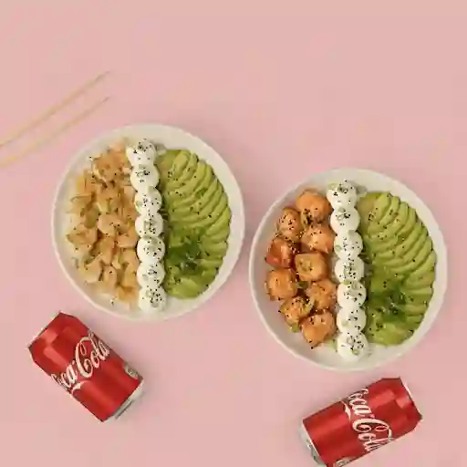 Combo Sushi Salad Para 2