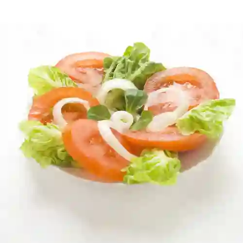 Adicion De Tomate, Lechuga Y Cebolla