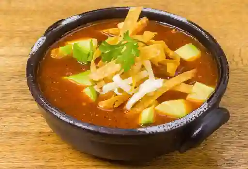 Sopa De Tortilla + Coca Cola