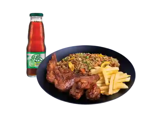 Combo Wokbox Alitas Bbq Oferta