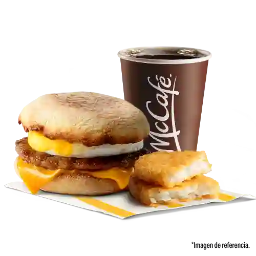 Mccombo Egg Mcmuffin Salchicha