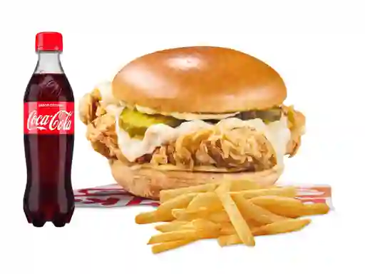 Kombo Hamburguesa Kokoriko Apanada