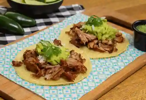 Tacos De Carnitas X2