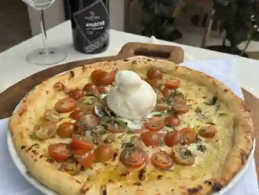 Burrata Y Tomate Marinada