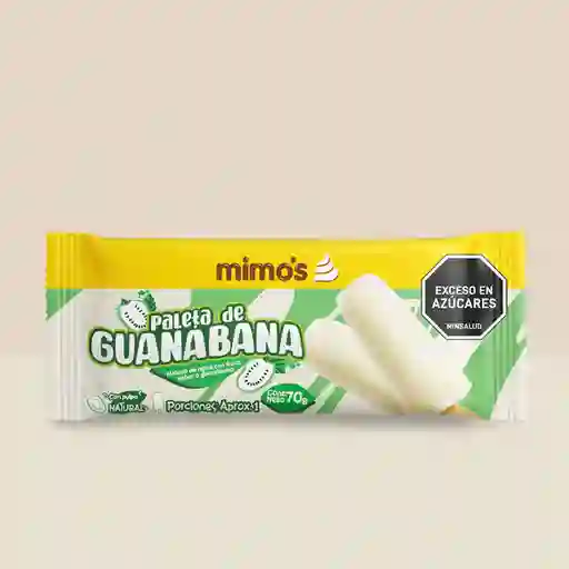 Paleta Fruta Guanabana