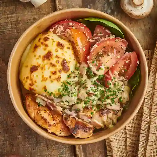 Bowl Pollo Tocineta