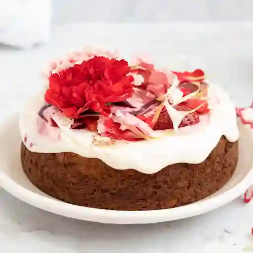 Torta Blondie Y Frutos Rojos Casera