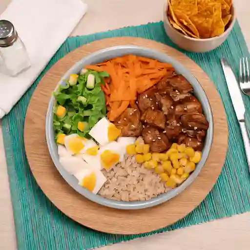 Abundante Pollo Teriyaki Saludable