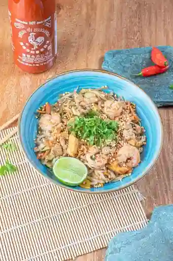 Pad Thai Pollo Y Camaron