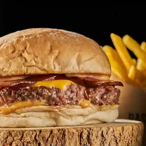 Bacon Cheese + Papas