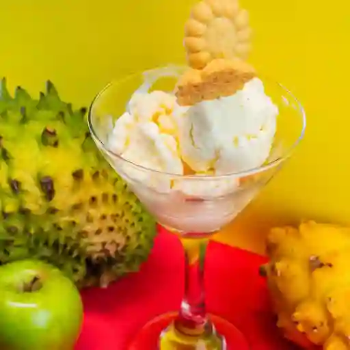 Helado Leche 2 Bolas