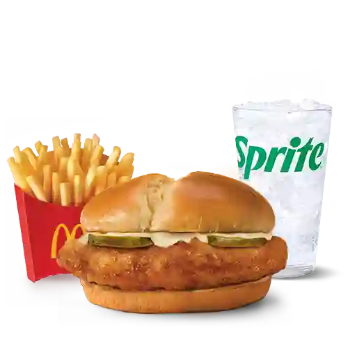 Mccombo Pollo Mccrispy Clásica Pechuga Mediano