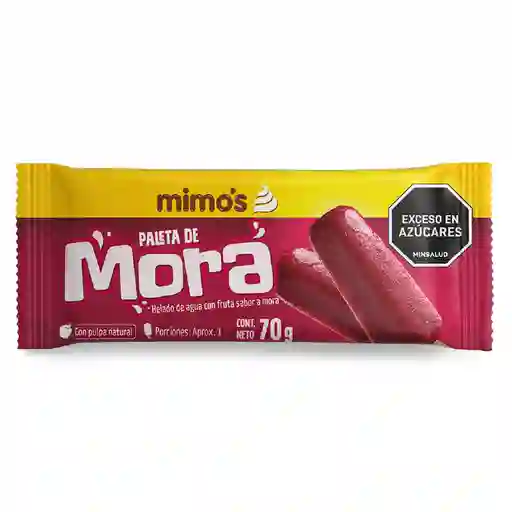 Paleta Fruta Mora