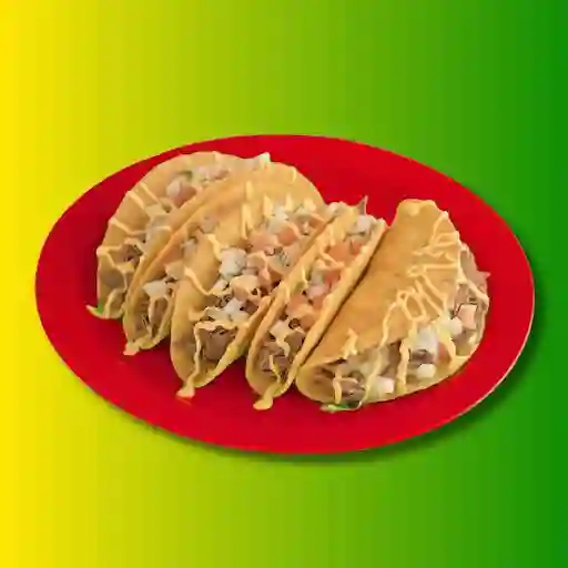 Combo Tacos Grandes X5