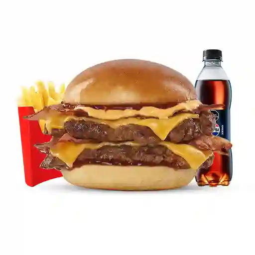 Combo Smash Queso Tocineta