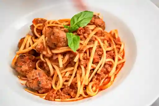 Linguini Meatballs