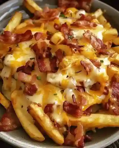 Fries Bacon