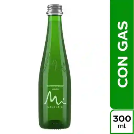 Agua Manantial Con Gas 300 Ml