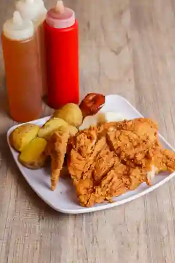 1/4 De Pollo Broaster