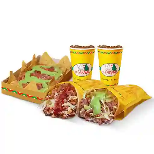 Combo Burro Ranchero Y Burro Desmechado