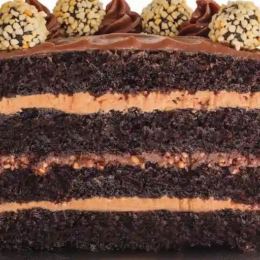 Porción De Torta Ferrero Rocher