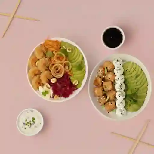 Combo Duo: Poke + Sushi Salad
