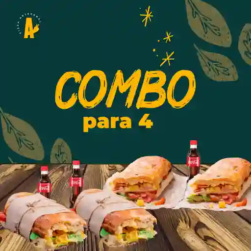 Combo Para 4 Panini