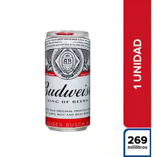 Cerveza Budweiser 250ml