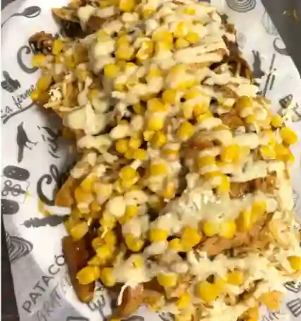 Nachos Desgranados Pollo Desmenuzado