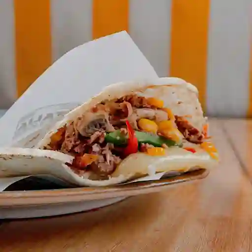 Arepa Fit Con Lomitos De Atun