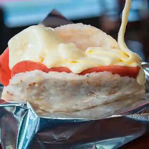 Arepa Jamón Y Queso
