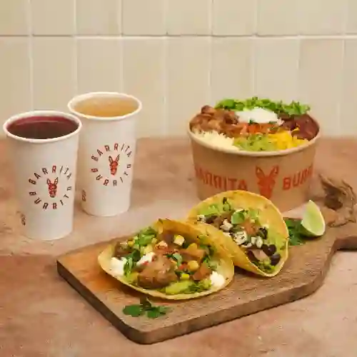 Combo De Combos #1 (cuenco + Tacos)