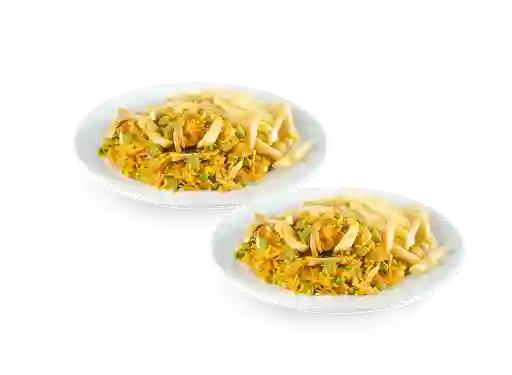 2 Arroz Con Pollo Mediano Oferta