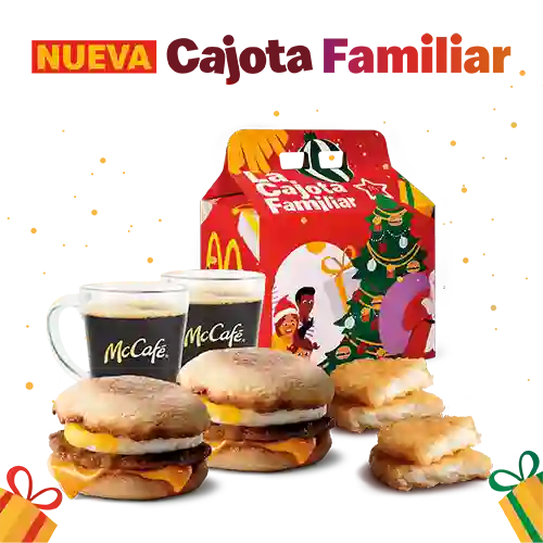 Cajota Familiar Clásica Desayuno Para Dos Personas