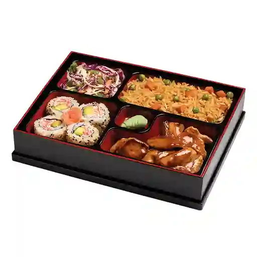 Bento De Pollo Teriyaki