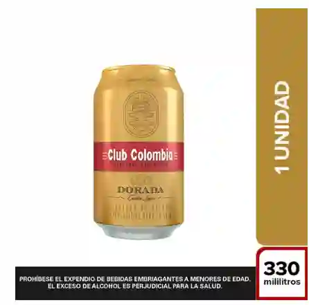 Cerveza Club Colombia Dorada Lta 330ml
