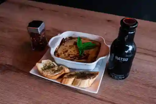 Lasaña Pollo Champiñones