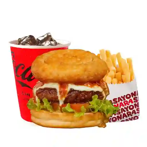 Combo Hamburguesa Tequeña