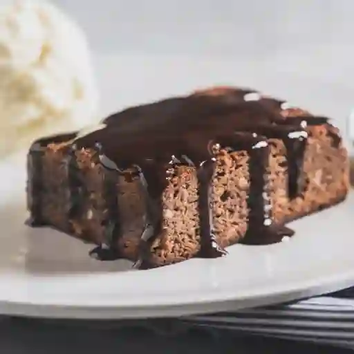 Brownie Con Helado