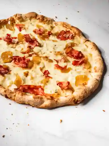 Pizza Peras Caramelizadas Y Prosciutto