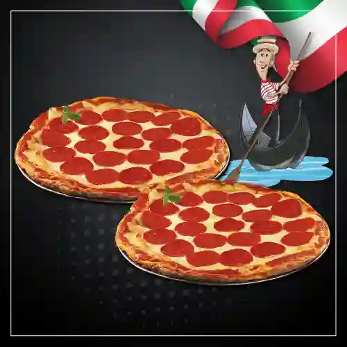 Combo Pareja 2 Pizzas Personales