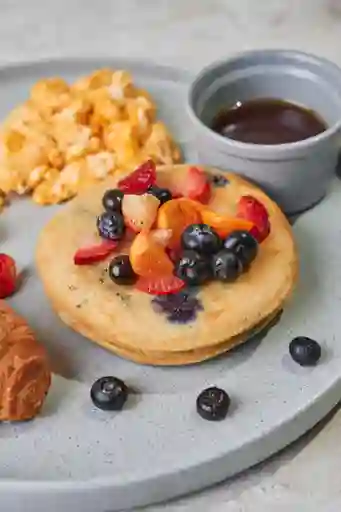 Pancakes De Arándanos